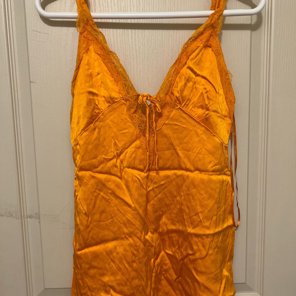 Zara Slip Silk Mini Dress